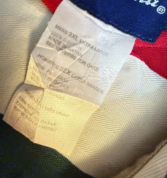 Catalina Men’s 3XL Y2K Era Multicolor Striped Button Down Shirt - Picture 3 of 3